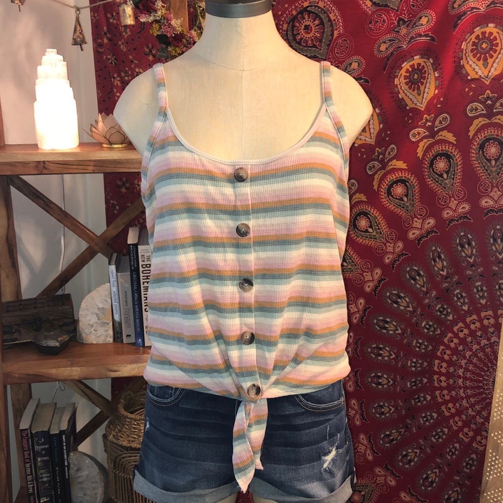 American Eagle Tie Tank Top